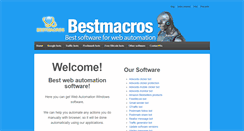 Desktop Screenshot of bestmacros.com