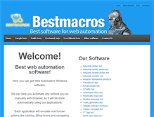 Tablet Screenshot of bestmacros.com